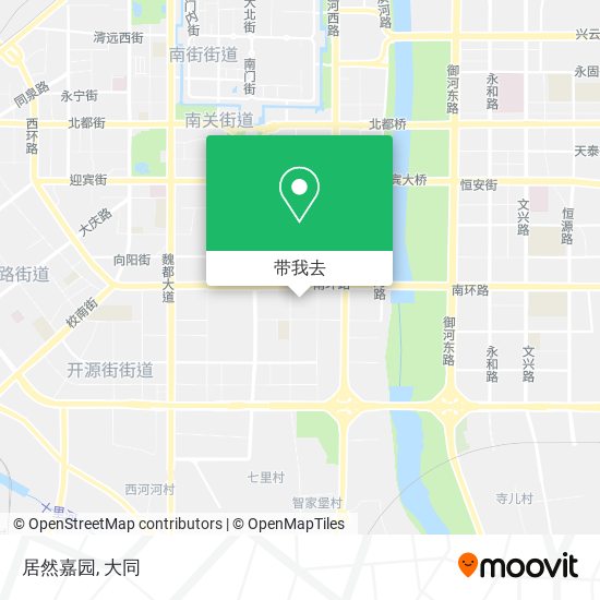 居然嘉园地图