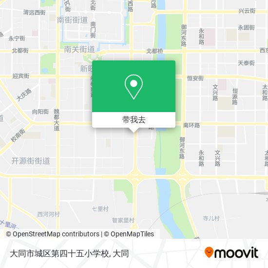 大同市城区第四十五小学校地图