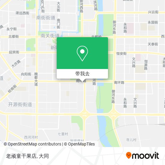 老顽童干果店地图
