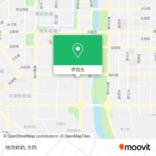 牧同鲜奶地图
