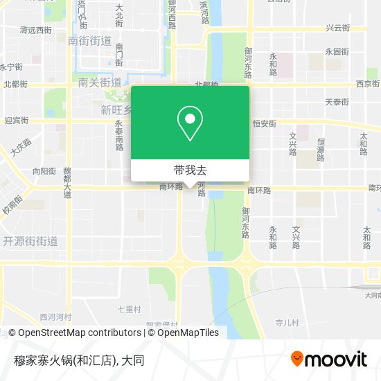 穆家寨火锅(和汇店)地图