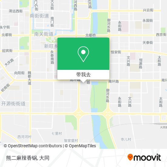 熊二麻辣香锅地图