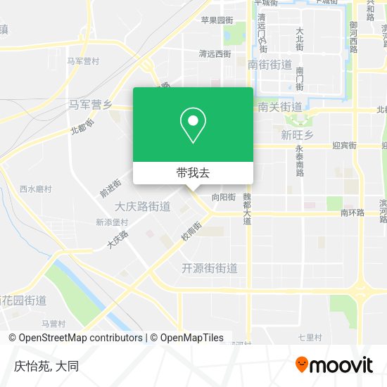 庆怡苑地图