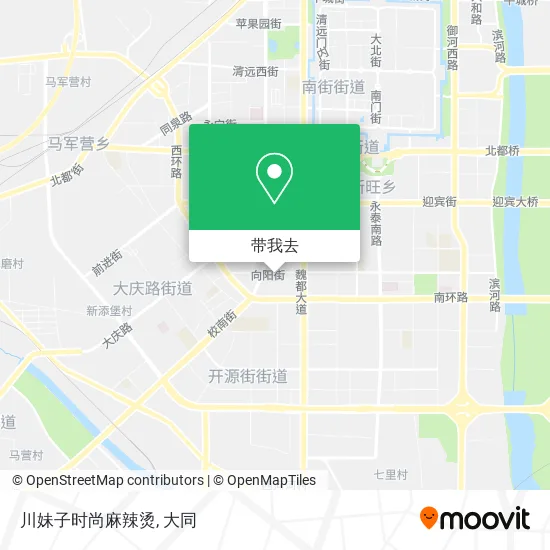 川妹子时尚麻辣烫地图