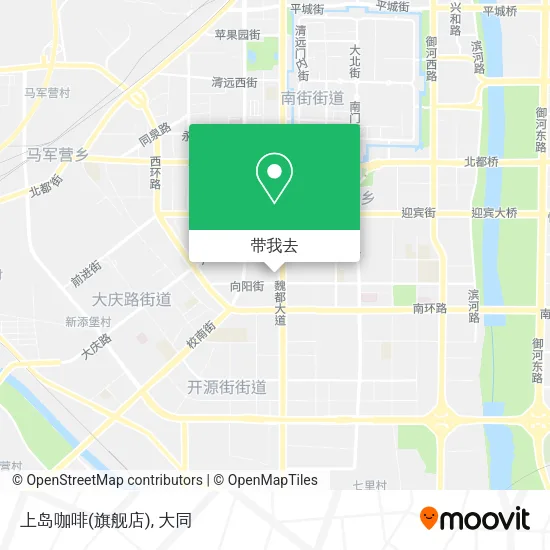 上岛咖啡(旗舰店)地图