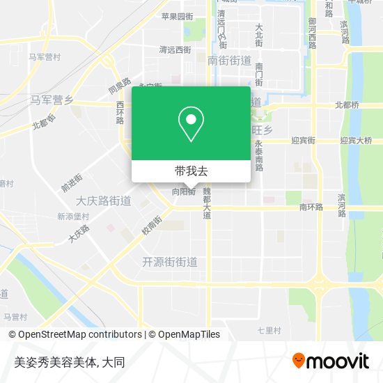 美姿秀美容美体地图