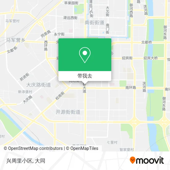 兴周里小区地图