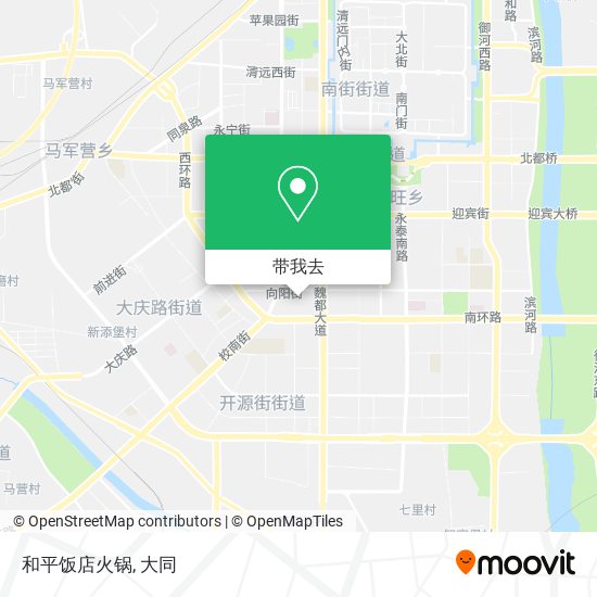 和平饭店火锅地图