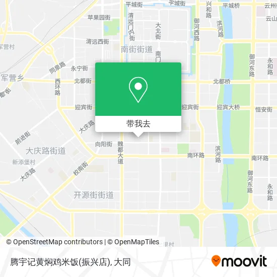 腾宇记黄焖鸡米饭(振兴店)地图