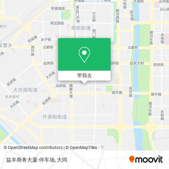 益丰商务大厦-停车场地图