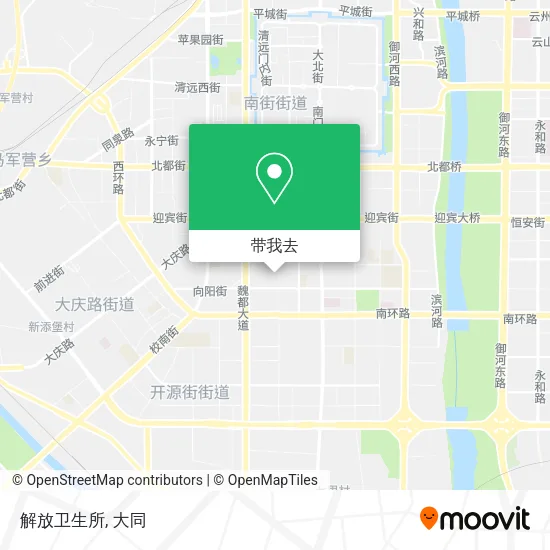 解放卫生所地图