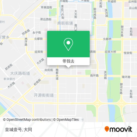 皇城壹号地图