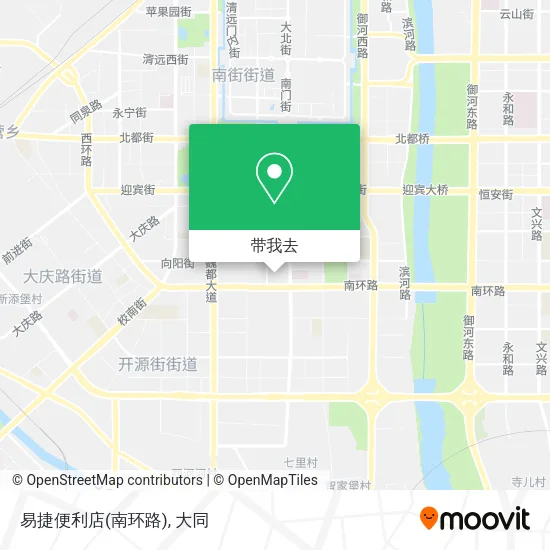 易捷便利店(南环路)地图