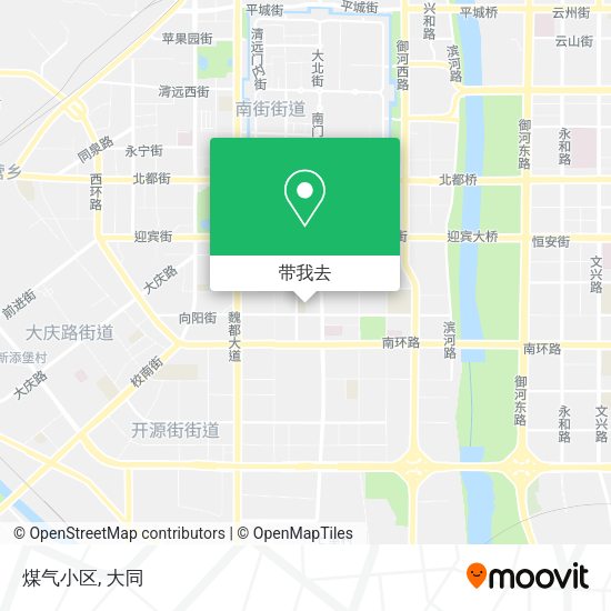 煤气小区地图