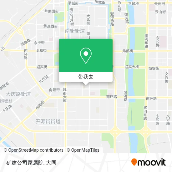 矿建公司家属院地图