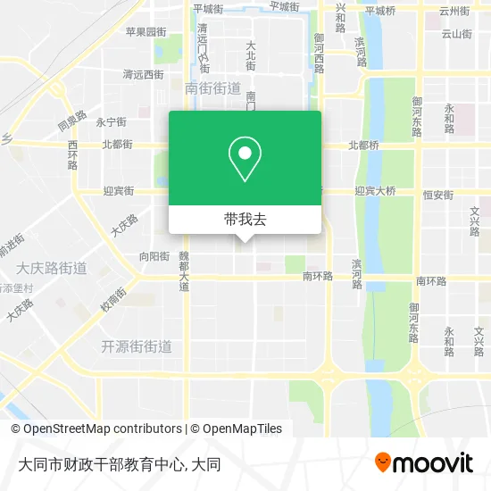 大同市财政干部教育中心地图
