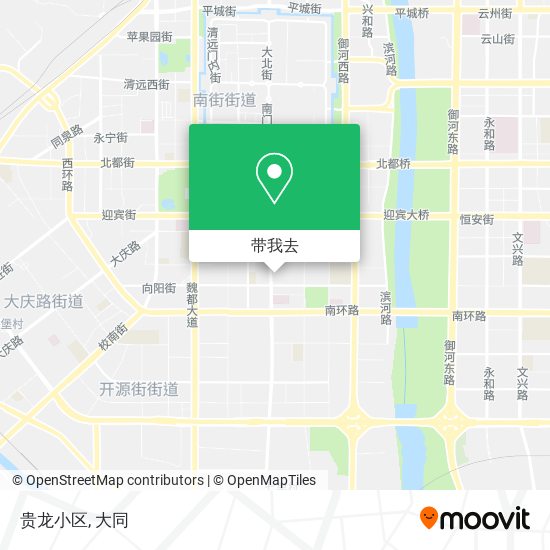 贵龙小区地图