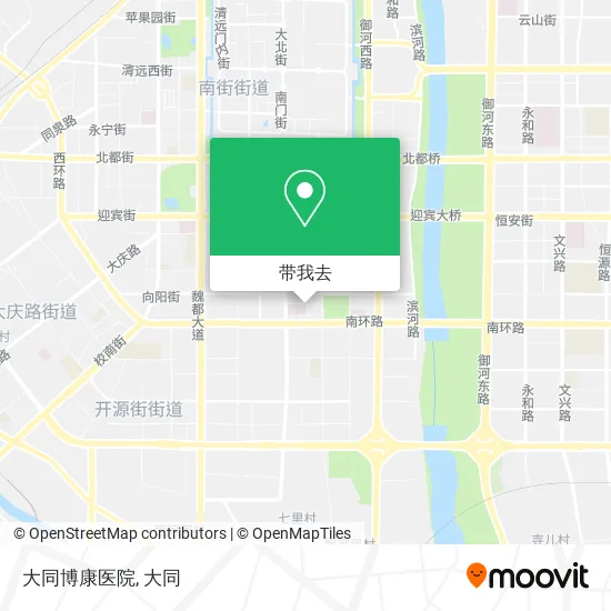 大同博康医院地图