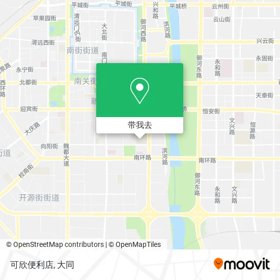 可欣便利店地图