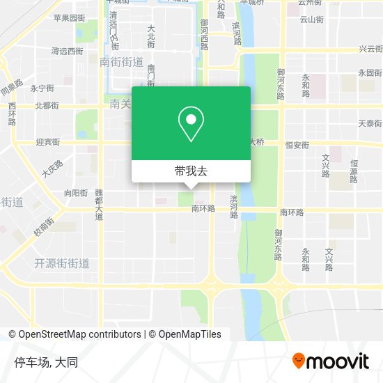 停车场地图