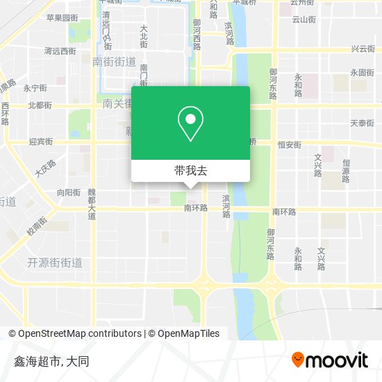鑫海超市地图