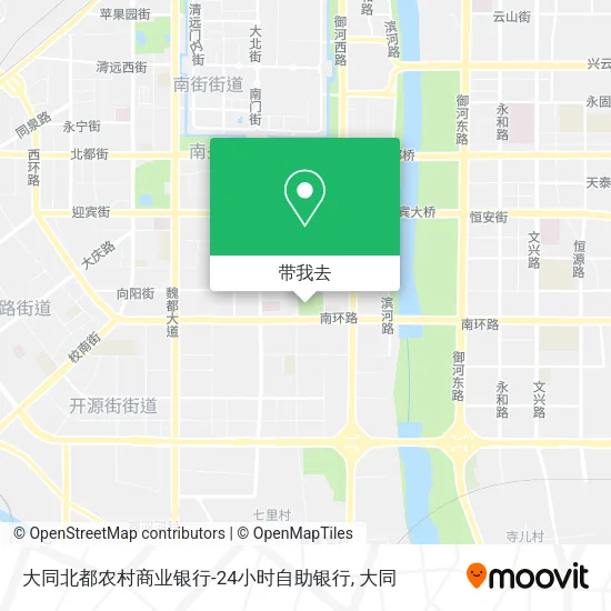 大同北都农村商业银行-24小时自助银行地图