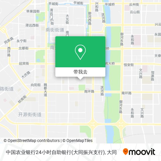 中国农业银行24小时自助银行(大同振兴支行)地图