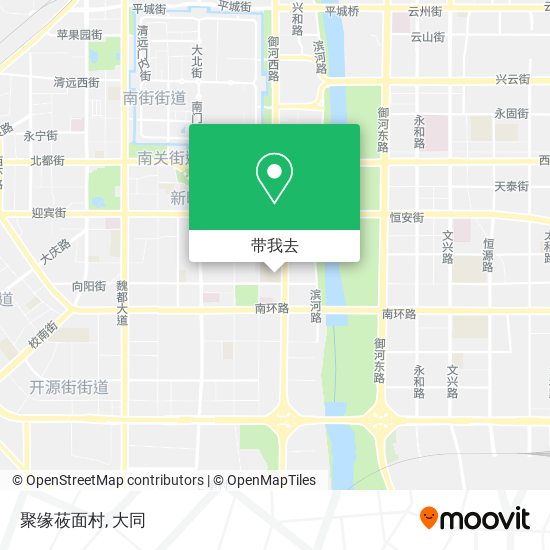 聚缘莜面村地图