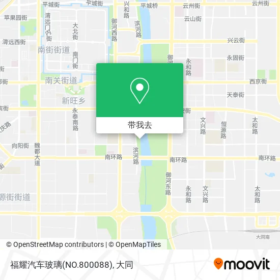 福耀汽车玻璃(NO.800088)地图