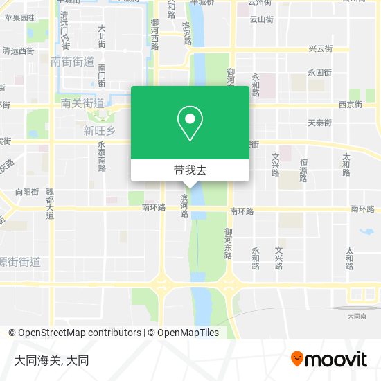 大同海关地图