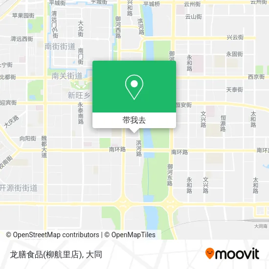龙膳食品(柳航里店)地图