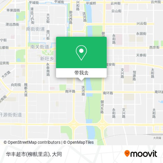 华丰超市(柳航里店)地图
