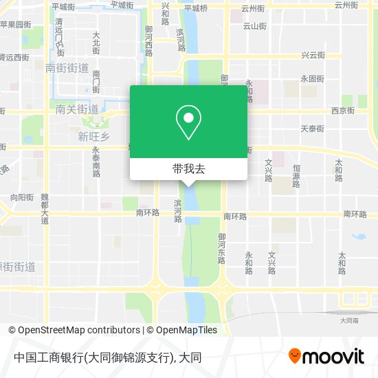 中国工商银行(大同御锦源支行)地图