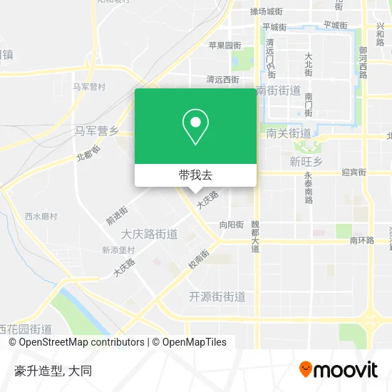豪升造型地图