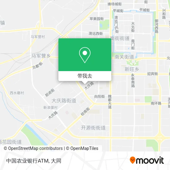 中国农业银行ATM地图