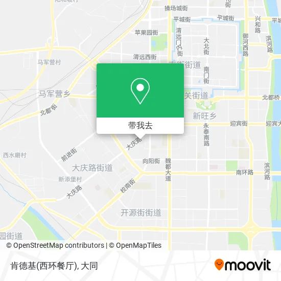 肯德基(西环餐厅)地图