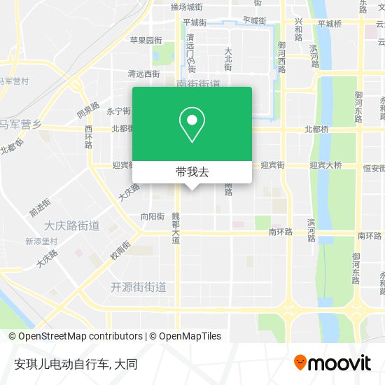 安琪儿电动自行车地图