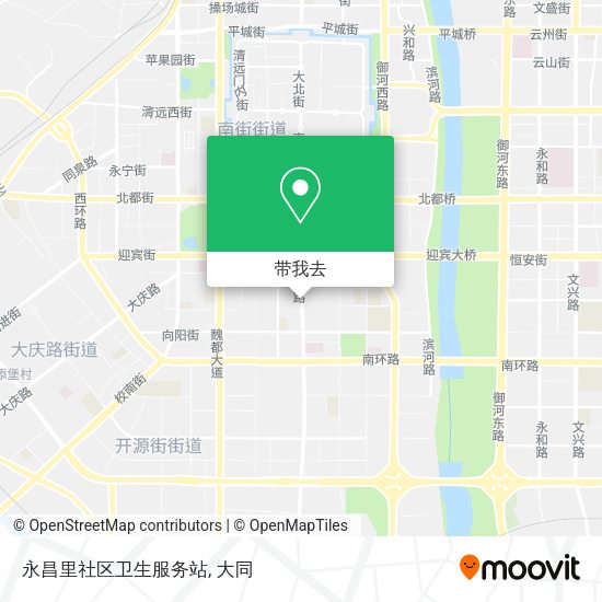 永昌里社区卫生服务站地图