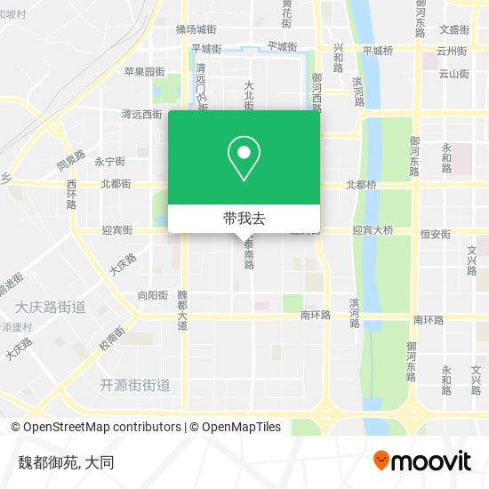 魏都御苑地图