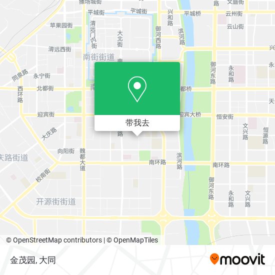 金茂园地图