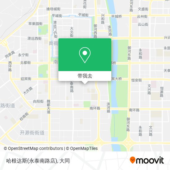 哈根达斯(永泰南路店)地图