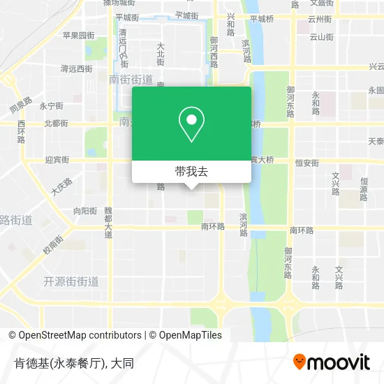 肯德基(永泰餐厅)地图