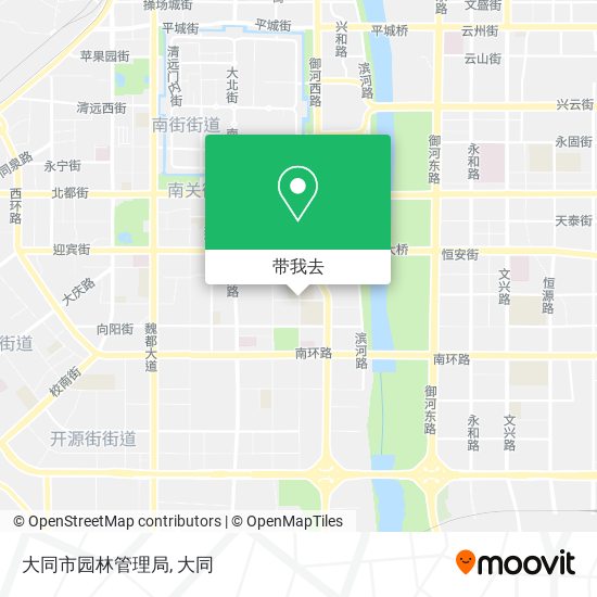 大同市园林管理局地图