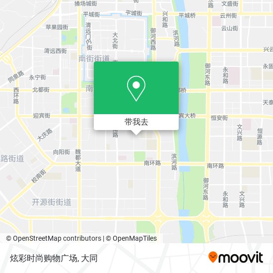 炫彩时尚购物广场地图