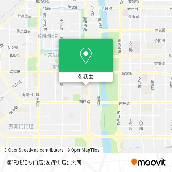 瘦吧减肥专门店(友谊街店)地图