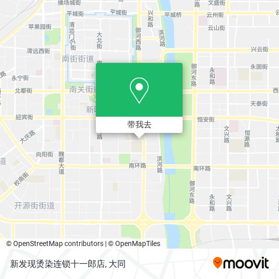 新发现烫染连锁十一郎店地图