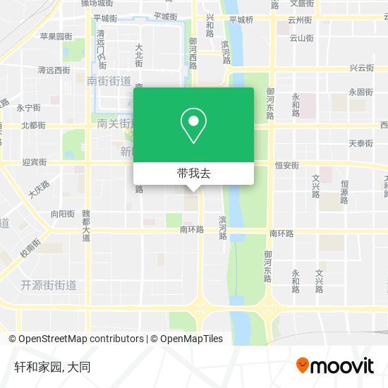 轩和家园地图