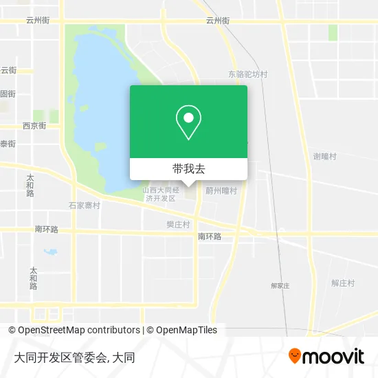大同开发区管委会地图