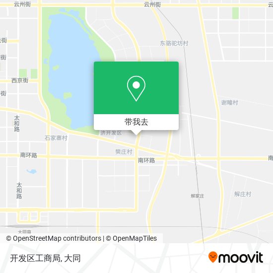 开发区工商局地图