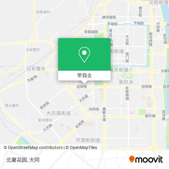 北馨花园地图